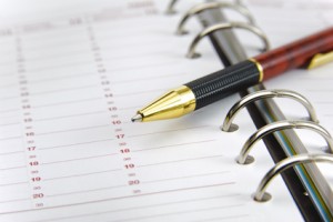 agenda-événements de la thérapeute